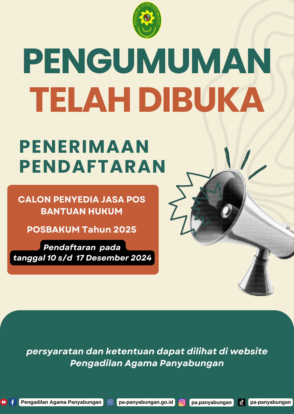 pengumanpengadaanposbakumtahunangaran2025